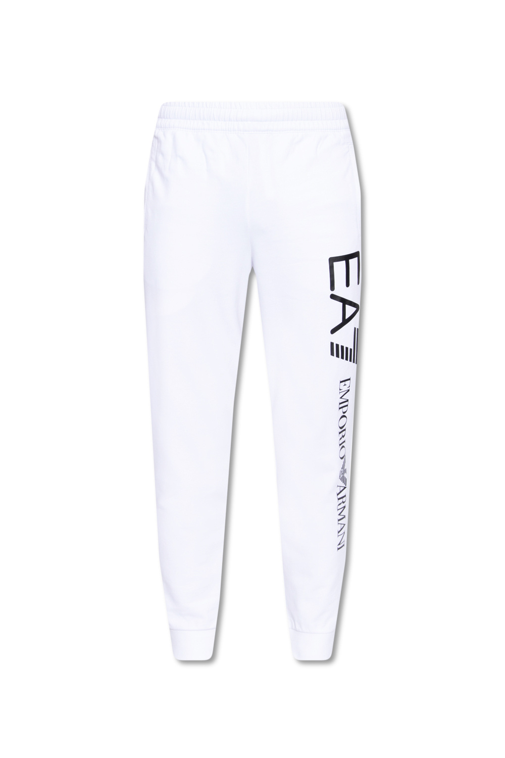 Sweatpants with logo EA7 Emporio Armani Giorgio Armani logo crew neck T shirt SchaferandweinerShops Niger